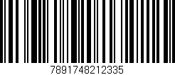 Código de barras (EAN, GTIN, SKU, ISBN): '7891748212335'