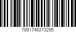 Código de barras (EAN, GTIN, SKU, ISBN): '7891748213295'
