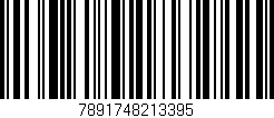 Código de barras (EAN, GTIN, SKU, ISBN): '7891748213395'
