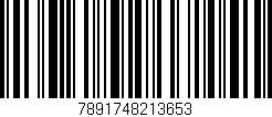 Código de barras (EAN, GTIN, SKU, ISBN): '7891748213653'