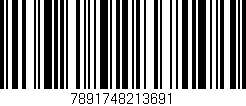 Código de barras (EAN, GTIN, SKU, ISBN): '7891748213691'