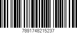 Código de barras (EAN, GTIN, SKU, ISBN): '7891748215237'