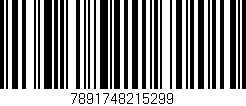 Código de barras (EAN, GTIN, SKU, ISBN): '7891748215299'