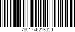 Código de barras (EAN, GTIN, SKU, ISBN): '7891748215329'