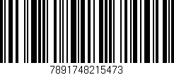Código de barras (EAN, GTIN, SKU, ISBN): '7891748215473'