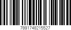 Código de barras (EAN, GTIN, SKU, ISBN): '7891748215527'