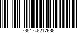 Código de barras (EAN, GTIN, SKU, ISBN): '7891748217668'