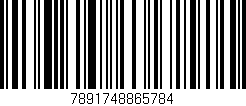 Código de barras (EAN, GTIN, SKU, ISBN): '7891748865784'