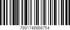 Código de barras (EAN, GTIN, SKU, ISBN): '7891748868754'
