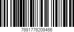 Código de barras (EAN, GTIN, SKU, ISBN): '7891778209466'