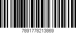 Código de barras (EAN, GTIN, SKU, ISBN): '7891778213869'