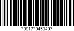 Código de barras (EAN, GTIN, SKU, ISBN): '7891778453487'