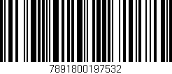 Código de barras (EAN, GTIN, SKU, ISBN): '7891800197532'