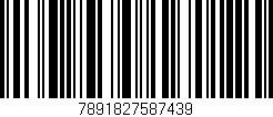 Código de barras (EAN, GTIN, SKU, ISBN): '7891827587439'