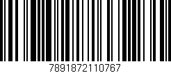Código de barras (EAN, GTIN, SKU, ISBN): '7891872110767'