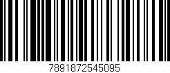 Código de barras (EAN, GTIN, SKU, ISBN): '7891872545095'
