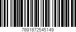 Código de barras (EAN, GTIN, SKU, ISBN): '7891872545149'