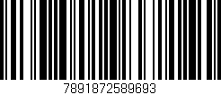 Código de barras (EAN, GTIN, SKU, ISBN): '7891872589693'
