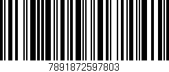 Código de barras (EAN, GTIN, SKU, ISBN): '7891872597803'
