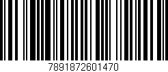 Código de barras (EAN, GTIN, SKU, ISBN): '7891872601470'