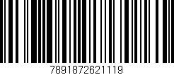 Código de barras (EAN, GTIN, SKU, ISBN): '7891872621119'