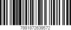 Código de barras (EAN, GTIN, SKU, ISBN): '7891872639572'