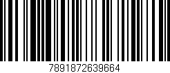 Código de barras (EAN, GTIN, SKU, ISBN): '7891872639664'