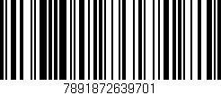 Código de barras (EAN, GTIN, SKU, ISBN): '7891872639701'