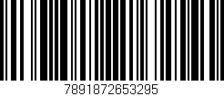 Código de barras (EAN, GTIN, SKU, ISBN): '7891872653295'