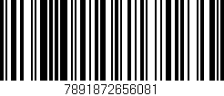 Código de barras (EAN, GTIN, SKU, ISBN): '7891872656081'