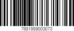 Código de barras (EAN, GTIN, SKU, ISBN): '7891899003073'