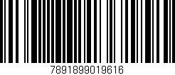 Código de barras (EAN, GTIN, SKU, ISBN): '7891899019616'
