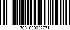 Código de barras (EAN, GTIN, SKU, ISBN): '7891899037771'