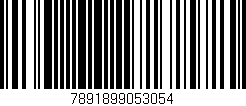 Código de barras (EAN, GTIN, SKU, ISBN): '7891899053054'