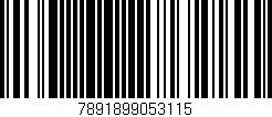 Código de barras (EAN, GTIN, SKU, ISBN): '7891899053115'
