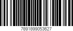 Código de barras (EAN, GTIN, SKU, ISBN): '7891899053627'