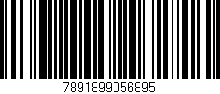 Código de barras (EAN, GTIN, SKU, ISBN): '7891899056895'