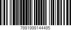 Código de barras (EAN, GTIN, SKU, ISBN): '7891999144485'