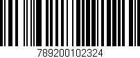 Código de barras (EAN, GTIN, SKU, ISBN): '789200102324'