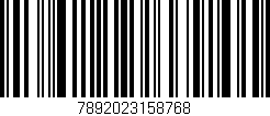Código de barras (EAN, GTIN, SKU, ISBN): '7892023158768'