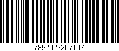Código de barras (EAN, GTIN, SKU, ISBN): '7892023207107'