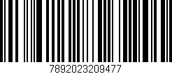 Código de barras (EAN, GTIN, SKU, ISBN): '7892023209477'