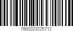 Código de barras (EAN, GTIN, SKU, ISBN): '7892023225712'