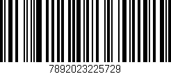 Código de barras (EAN, GTIN, SKU, ISBN): '7892023225729'