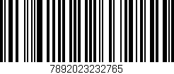Código de barras (EAN, GTIN, SKU, ISBN): '7892023232765'