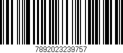 Código de barras (EAN, GTIN, SKU, ISBN): '7892023239757'