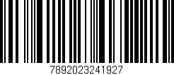 Código de barras (EAN, GTIN, SKU, ISBN): '7892023241927'