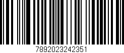 Código de barras (EAN, GTIN, SKU, ISBN): '7892023242351'