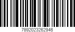 Código de barras (EAN, GTIN, SKU, ISBN): '7892023262946'