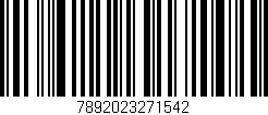 Código de barras (EAN, GTIN, SKU, ISBN): '7892023271542'